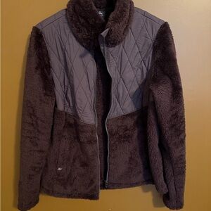 Kuhl Size M-Women's Quilted Fleece Jacket - Brown